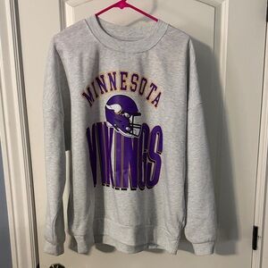 Minnesota Vikings Gray Sweatshirt